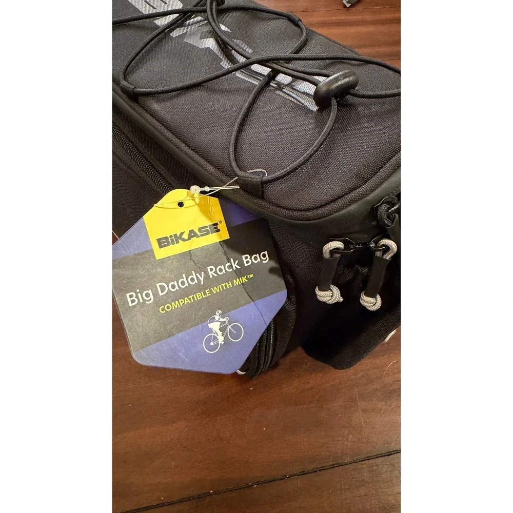 BiKASE Big Daddy Rack Bag Black Waterproof Panniers MIK Compatible PN2035M